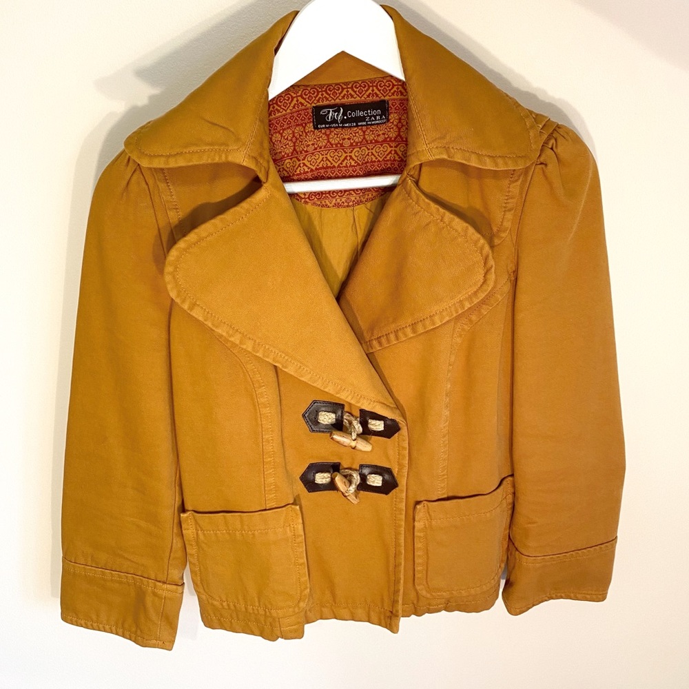 Vintage Zara Mustard Jacket
